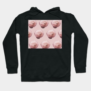 Blush ranunculus - pink Hoodie